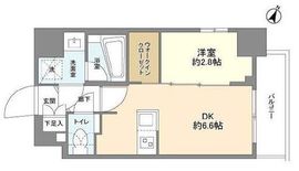 コンフォリア・リヴ新中野SOUTH 608 間取り図