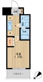 エコロジー潮見レジデンス 610 間取り図