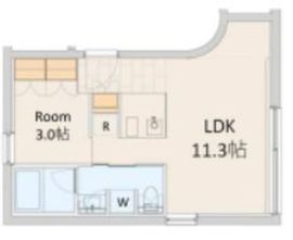 エスセナーリオ青葉台デュオⅠ 301 間取り図