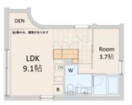 エスセナーリオ青葉台デュオⅠ 202 間取り図