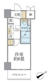 レスピール川崎 303 間取り図