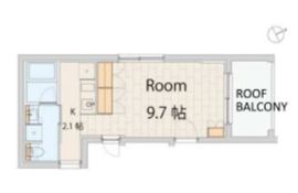 エスセナーリオ青葉台デュオⅡ 512 間取り図