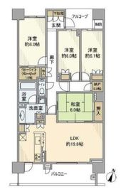 アクアテラ 5階 間取り図
