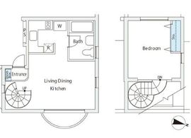 恕庵南麻布 303 間取り図