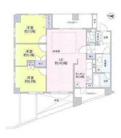 ザ・センチュリー宮崎台 508 間取り図