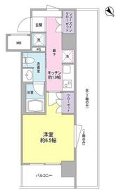 ルメイユ横浜関内 805 間取り図