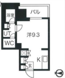 フォレシティ神田多町 9階 間取り図