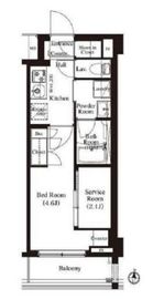 アーバンパーク住吉 706 間取り図
