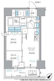 パークアクシス東日本橋 301 間取り図