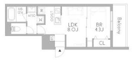グランデュオ戸越銀座 (GranDuo Togoshiginza) 101 間取り図