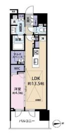 エクセレントシティ本厚木駅前 6階 間取り図