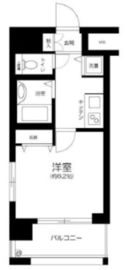 ラグジュアリーアパートメント三田慶大前 5階 間取り図