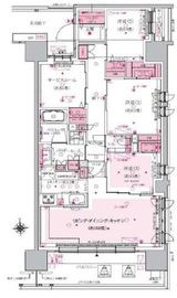 エクセレントシティ本厚木駅前 7階 間取り図