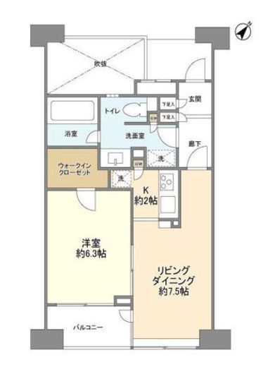 プラネ三軒茶屋 10階 間取り図