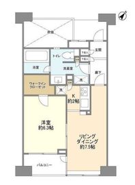 プラネ三軒茶屋 10階 間取り図
