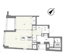 シティテラス赤坂 301 間取り図
