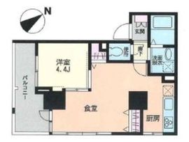 フォンテーヌ美和 901 間取り図