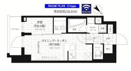 ステージグランデ台東根岸アジールコート 8階 間取り図