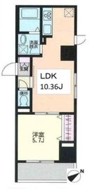 フォンテーヌ美和 302 間取り図