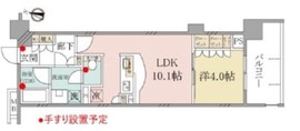 グローリオ新中野ブランデコ 2階 間取り図