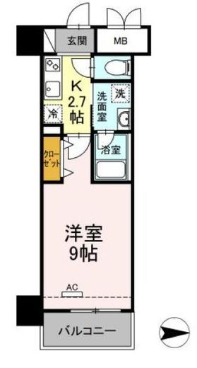 アヴァンセ武蔵小杉 105 間取り図