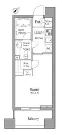 レジディア池袋ウエスト 202 間取り図