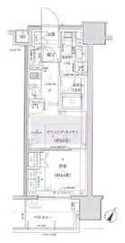 ルフォンリブレ王子 2階 間取り図