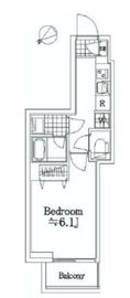 AZEST関内 507 間取り図