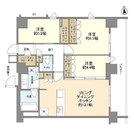 ルジェンテ西日暮里 12階 間取り図