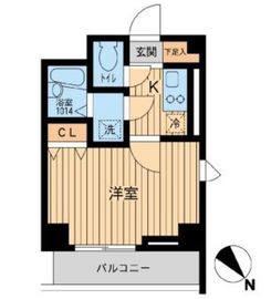アーデン駒沢大学 2階 間取り図