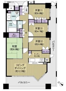 グランアルト豊洲 16階 間取り図
