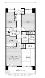 ビレッジハウス潮見タワー 1-905 間取り図