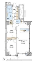 ルネアージュ横浜 8階 間取り図