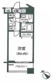 パレステュディオ九段北の丸 3階 間取り図