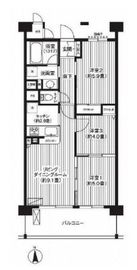 ピエス綱島 404 間取り図