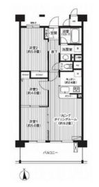 ピエス綱島 213 間取り図