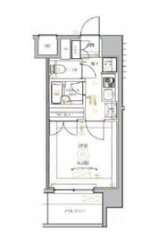 MAXIV関内 (マキシヴ関内) 5階 間取り図