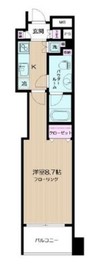 日神デュオステージ横濱マリンスクエア 3階 間取り図