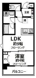 ロイジェント磯子 2階 間取り図