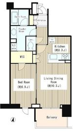 OASE用賀 W202 間取り図