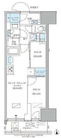 パークアクシス品川天王洲アイル 611 間取り図