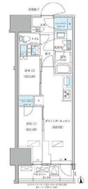 パークアクシス品川天王洲アイル 610 間取り図