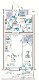 パレステージ練馬Ⅲ 2階 間取り図