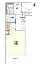 ラティエラ横濱六角橋 301 間取り図