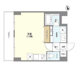 グランカーサ清澄白河 606 間取り図