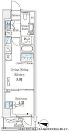 ロイヤルパークス赤羽サウス 209 間取り図