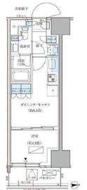 パークアクシス品川天王洲アイル 524 間取り図