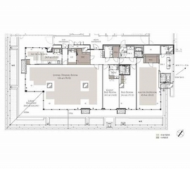 ベルジュ三田 2802 間取り図