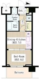 コンチェルト杉並 206 間取り図
