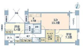 フューズコート175 6階 間取り図